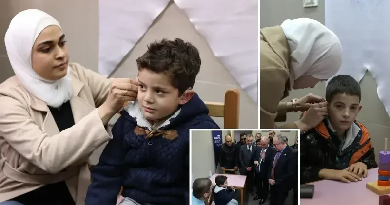 TİKA Şam da işitme engelli 63 çocuğa işitme cihazı dağıttı Gündem Haberleri