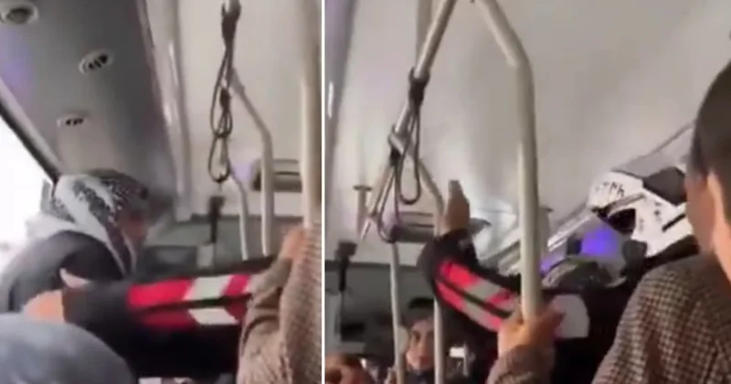 Erdoğan a hakaret etti denildi: Polis otobüsü durdurup gözaltına aldı Sözcü Gazetesi