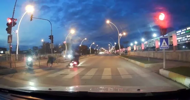 Edirne de Kaza: Motosiklet Yaya Çarptı