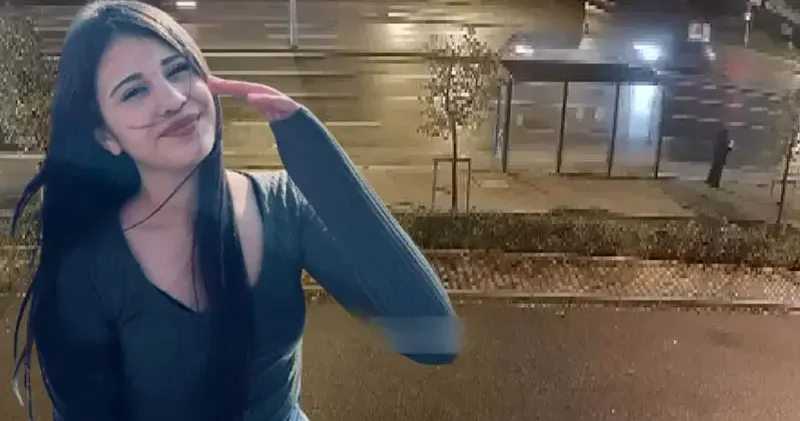 Arnavutköy de 14 yaşındaki Hüsna nın hayatını kaybettiği kaza kamerada