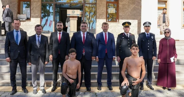 Pazarlar Spor Lisesi nden güreş ve yağlı güreş projesi Kütahya Haberleri