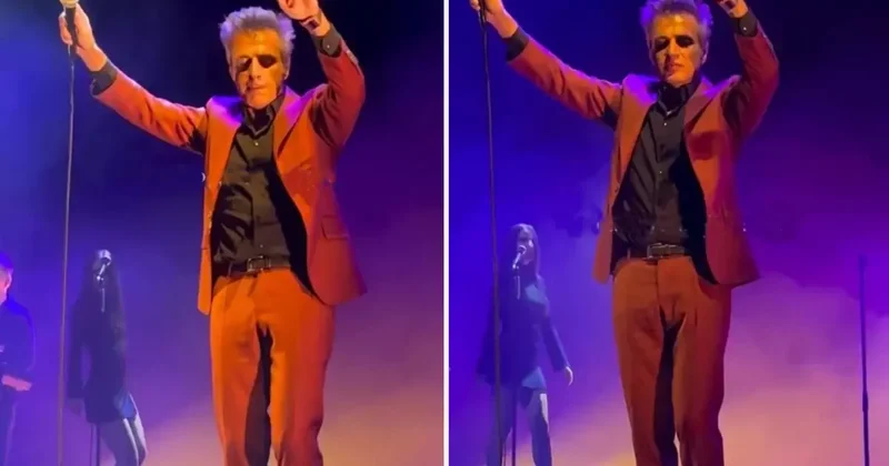 Teoman sahnede kendinden geçti