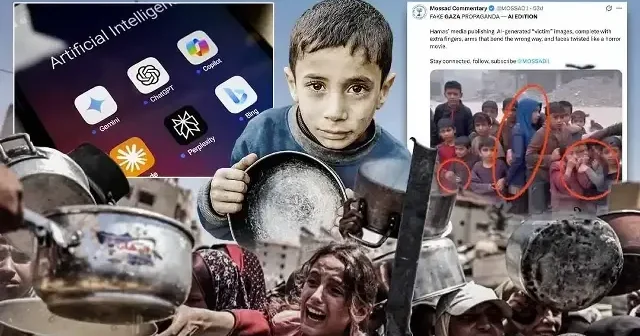 İsrail in yeni yapay zeka manipülasyonu: açlık bitti mi sanıyoruz? VİDEO İZLE