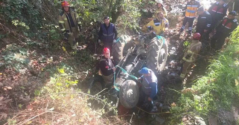 Traktör altında can pazarı