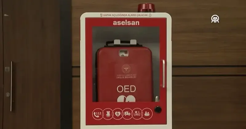 Başkentte ani kalp durmalarına karşı 25 noktaya yerli şok cihazı yerleştirildi Ankara Haberleri