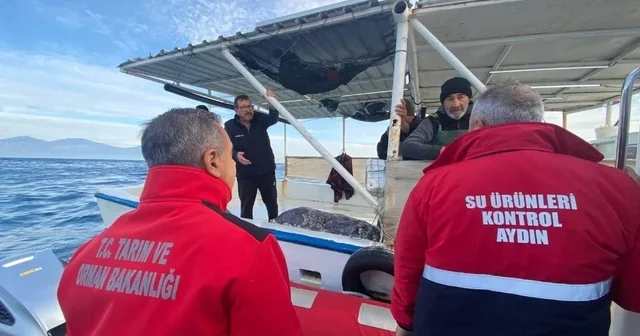 Aydın da su ürünleri denetimleri aralıksız sürüyor Aydın Haberleri