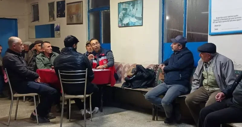 Kütahya’da akşam çiftçi toplantıları başladı