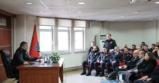 Karaburun birim amirleriyle buluştu Erzurum Haberleri