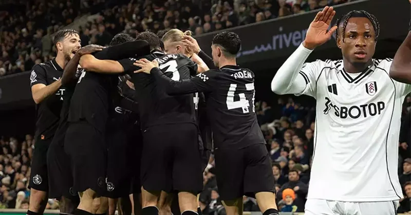 (ÖZET) Fulham salladı ama yıkamadı! 9 gollü nefes kesen maçı Manchester City kazandı Fulham Manchester City maç sonucu: 4 5 Fanatik Gazetesi Futbol Haberleri Spor