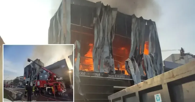 Kocaeli deki fabrika yangınına ilişkin OSGB sorumlu müdürü tutuklandı Kocaeli Haberleri