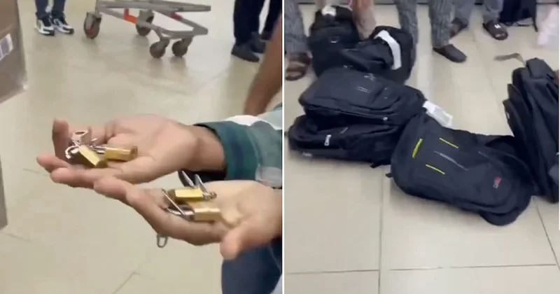 Havalimanında 78 yolcu içleri boşaltılmış valizlerle karşılaştı Sözcü Gazetesi