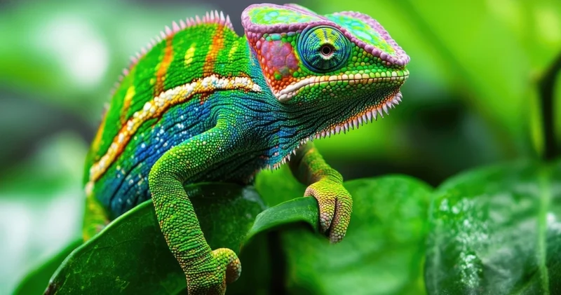 Gözleri ayrı, kuyruğu uzuv gibi: Bukalemunların hayranlık uyandıran özellikleri