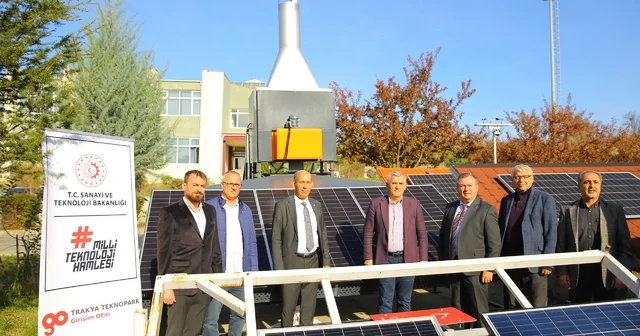 Edirne de tarıma güç katacak yenilenebilir enerjili tohum kurutma sistemi tanıtıldı Güneş enerjisi ile çalışan tohum kurutma makinesi geliştirildi Edirne Haberleri