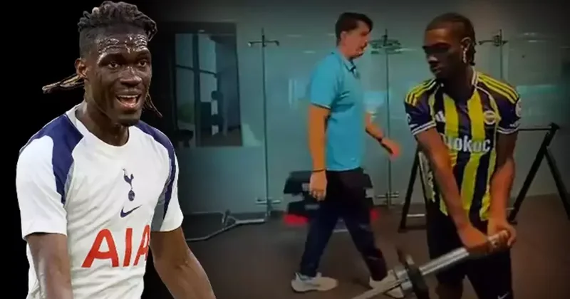 Yves Bissouma Fenerbahçe forması giydi! Antrenman görüntüsü dikkat çekti Fanatik Spor Haberleri Video