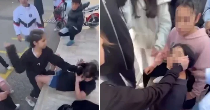 Antalya da akran zorbalığı! Görüntüler dehşete düşürdü: Kafasını yere çarp, vurun acımayın