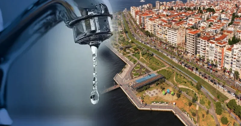 İzmir de su kesintisi: 24 saati aşacak! Sözcü Gazetesi