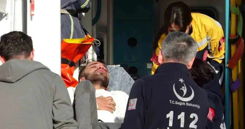 Yangına uykuda yakalandı, dumandan etkilendi