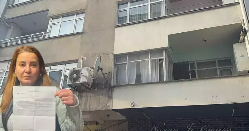 Üst katındaki ‘çöp ev’den akan su dükkanını basan esnaf 7 yıldır çözüm bekliyor