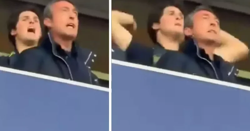 Golden sonra coştular! Ali Koç ve oğlunun kendinden geçtiği anlar