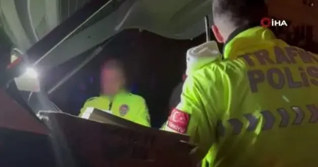 Kaza yapan şoför polise: Sana gerekeni yapacağım