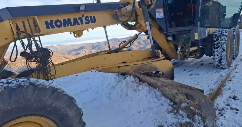 Elazığ İl Özel İdaresi karla mücadele sezonunu başlattı
