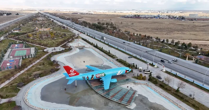 Konya Büyükşehir, Gazze mesajıyla şehre gelenleri karşılıyor!