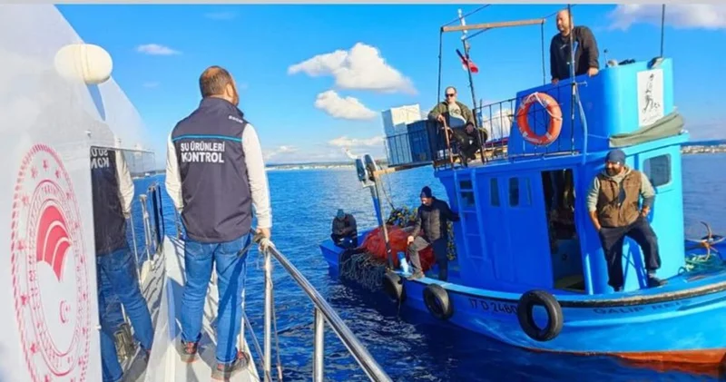 Son dakika: Çanakkale haberleri: 525 kilogram balığa el konuldu! Son dakika haberleri