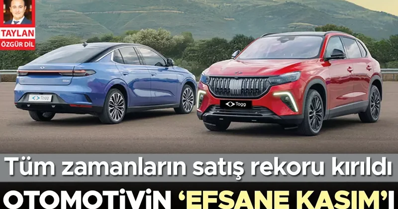 Otomotivin ‘Efsane Kasım’ı