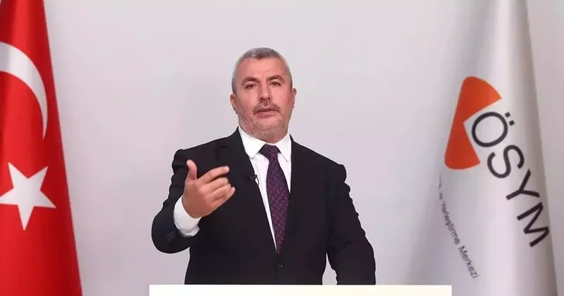 ÖSYM Başkanı Ersoy: 30 bin 581 engellilik durumu bulunan aday sınavlara katıldı