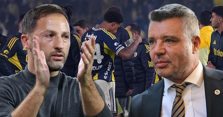 Fenerbahçe de derbi sonrası Sadettin Saran ve Tedesco dan takıma moral mesajı!