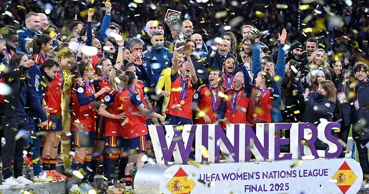UEFA Kadınlar Uluslar Ligi nde İspanya şampiyon oldu!