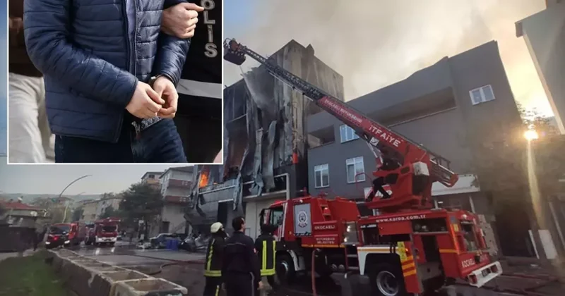 Dilovası ndaki Yangında OSGB Müdürü Tutuklandı