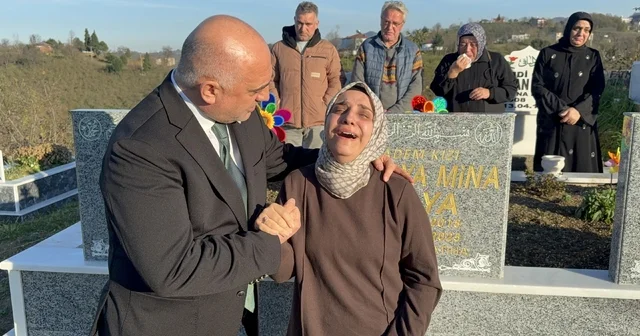 Akaryakıt istasyonu faciasında eşini ve iki kızını kaybeden anne ilk kez konuştu İlk duruşma öncesi mezar başında Bu doğal afet değil, cinayet dedi Samsun Haberleri