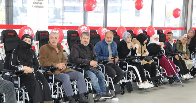 Batman da engellilere 40 ı akülü 55 tekerlekli sandalye dağıtıldı Batman Haberleri