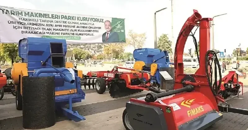 Çiftçiye 11 ilde ortak makine parkı Ekonomi Haberleri
