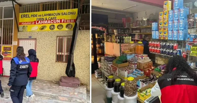 Şanlıurfa da hijyen standartlarına uymayan 9 işletmeye cezai işlem uygulandı Şanlıurfa Haberleri