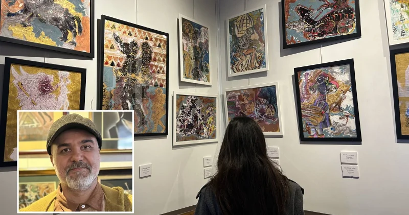 Karagöz ün İlahi Komedyası sergisi, Karikatür Evi nde açıldı Kültür Sanat Haberleri