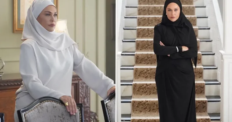 Hülya Avşar yeni rolü için tesettüre girdi: Çok konforlu