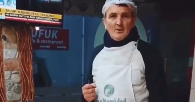 Rize de bir esnafın Maduro nun kaçırılmasına verdiği tepki gündem oldu