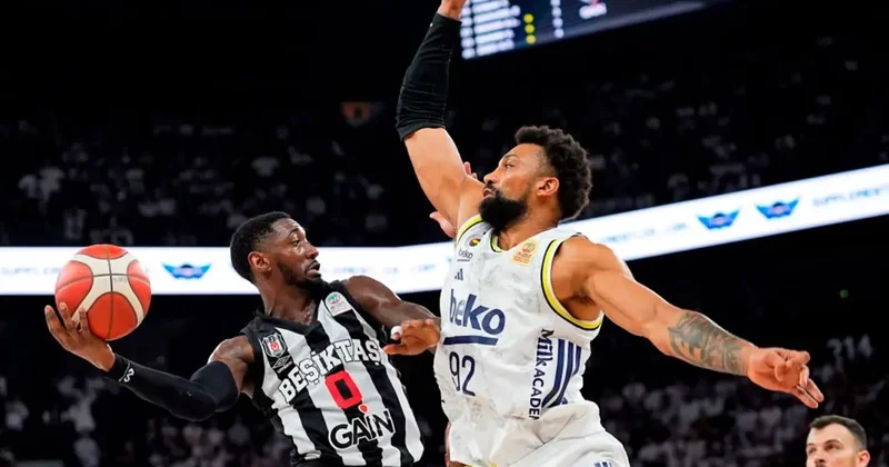 Beşiktaş bu sezon ilk kez kaybetti! Dev derbiyi kazanan Fenerbahçe Beko