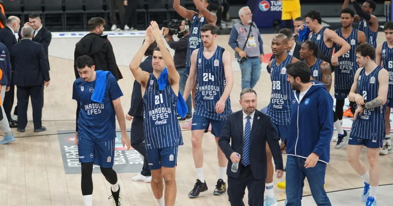 MAÇ SONUCU: Anadolu Efes Mersin Spor: 93 80 Basketbol Haberleri