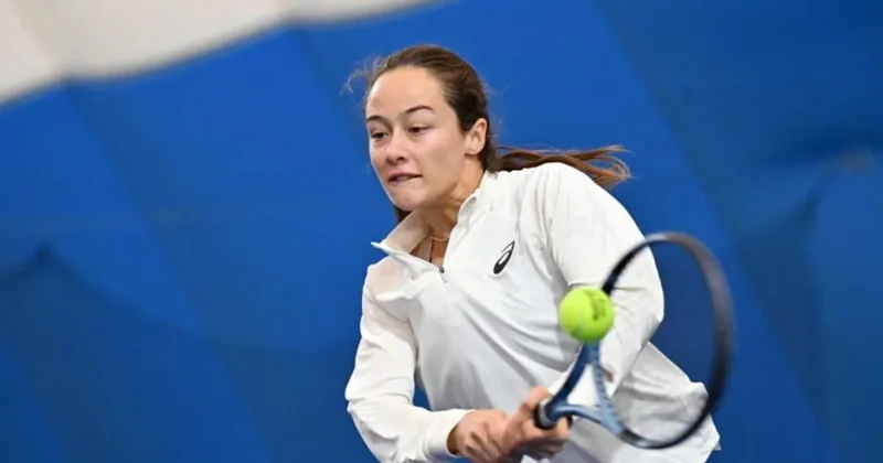 Zeynep Sönmez, Uluslararası Brisbane Tenis Turnuvası na veda etti