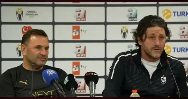 Fatih Tekke den Okan Buruk a güldüren Kilo göndermesi