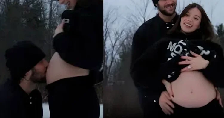 Hayatının aşkını bulup evlenmişti… Elini çabuk tuttu: Yıl dönümünü kucağında bebeğiyle kutlayacak