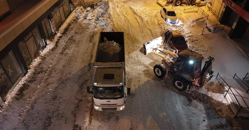 4 ilde yoğun kar: 343 yol ulaşıma kapandı