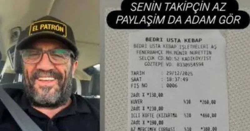 Müşteriyle dalga geçen Bedri Usta ya soruşturma