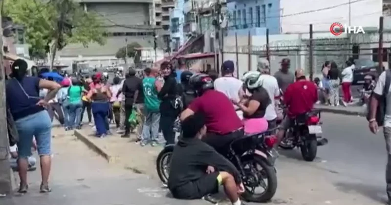 Marketlere akın başladı! Venezuela da operasyon sonrası Caracas ta panik