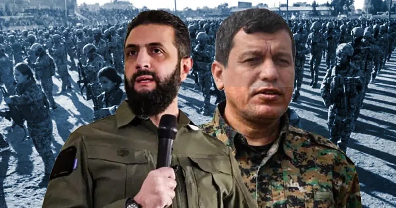 Son dakika SDG ile Şam yönetimi yetkilileri bir araya geldi