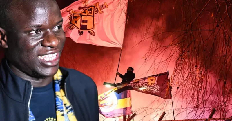 N Golo Kante İstanbul a geldi, Fenerbahçe taraftarı havalimanını yaktı
