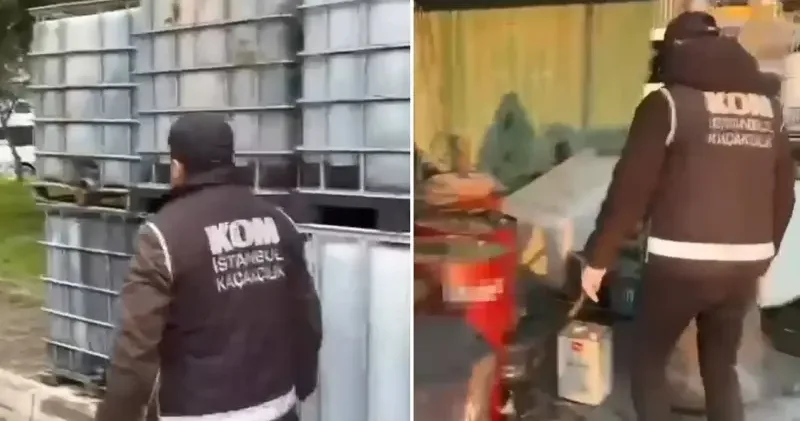 İstanbul’da kaçak akaryakıt operasyonu: 242 ton ele geçirildi Gündem Haberleri